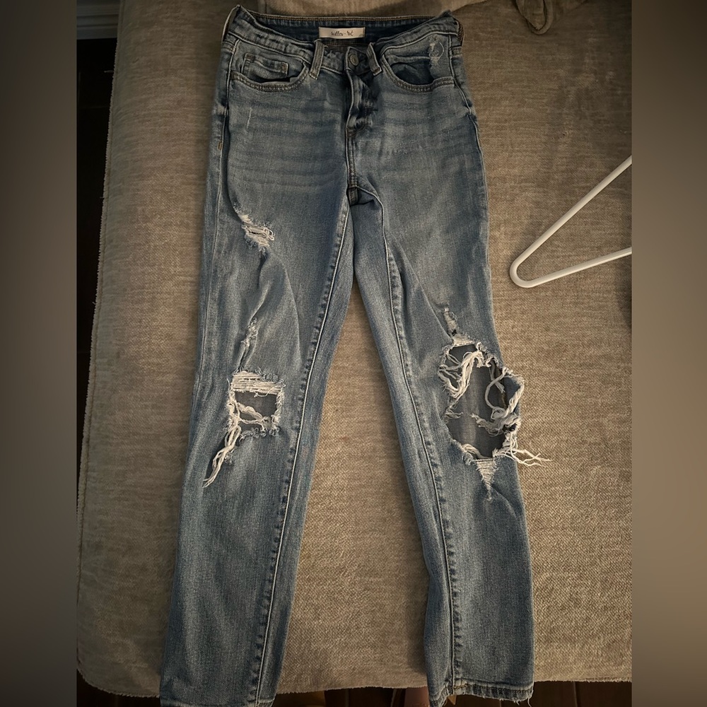Willow and root jeans